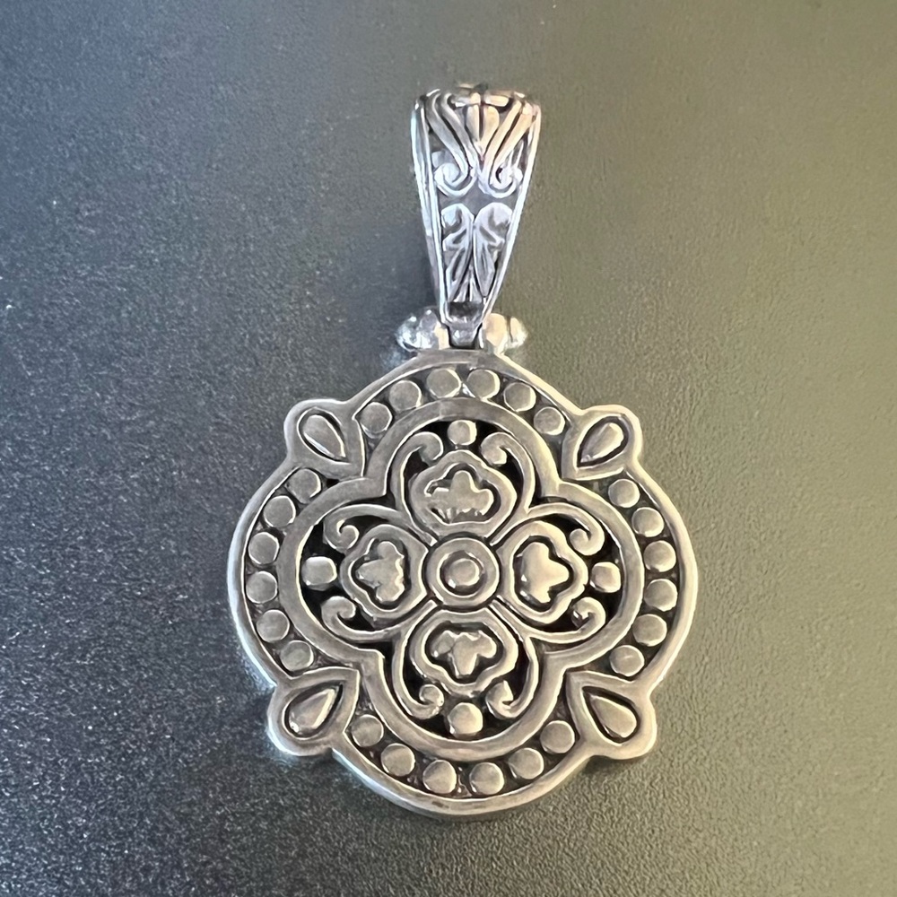 Sterling Silver Mandala Pendant